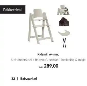 Babypark Kidsmill 6+ mnd aanbieding