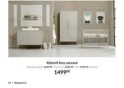 Babypark Kidsmill Amy oatmeal aanbieding