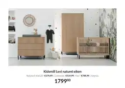 Babypark Kidsmill Levi naturel eiken aanbieding