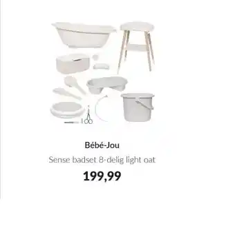 Babypark Bébé Jou Sense badset 8 delig light oat aanbieding