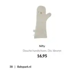Babypark Nifty Douche handschoen aanbieding