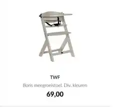 Babypark TWF Boris meegroeistoel aanbieding