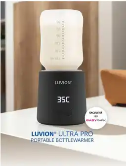 Babypark Luvion ultra pro portable bottlewarmer aanbieding