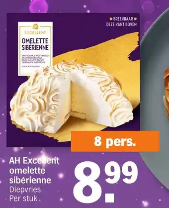 Albert Heijn Excellent omelette siberlenne aanbieding