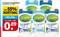 Hoogvliet Campina Langlekker aanbieding