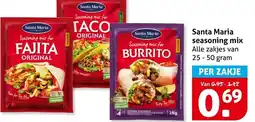Hoogvliet Santa Maria seasoning mix aanbieding
