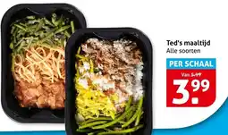 Hoogvliet Ted's maaltijd aanbieding