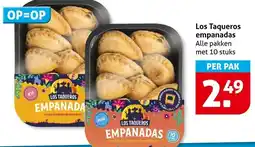 Hoogvliet Los Taqueros empanadas aanbieding