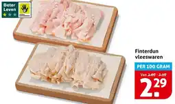 Hoogvliet Finterdun vleeswaren aanbieding