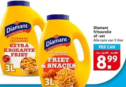Hoogvliet Diamant frituurolie of vet aanbieding
