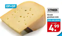 Hoogvliet Streek graskaas stuk aanbieding