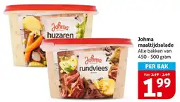 Hoogvliet Johma maaltijdsalade aanbieding