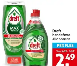 Hoogvliet Dreft handafwas aanbieding