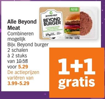 Albert Heijn Alle Beyond Meat aanbieding