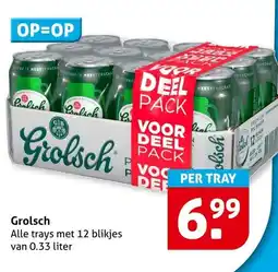 Hoogvliet Grolsch aanbieding