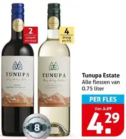 Hoogvliet Tunupa Estate aanbieding