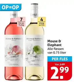 Hoogvliet Mouse & Elephant aanbieding