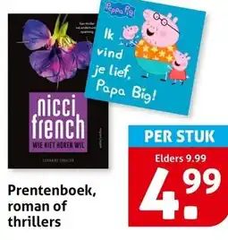 Hoogvliet Prentenboek, roman of thrillers aanbieding