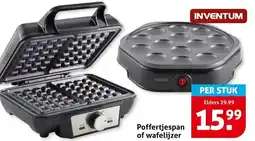 Hoogvliet Poffertjespan of wafelijzer aanbieding