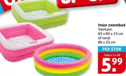 Hoogvliet Intex zwembad aanbieding