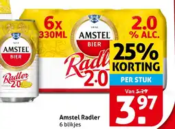 Hoogvliet Amstel Radler aanbieding