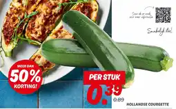 Dekamarkt Hollandse courgette aanbieding