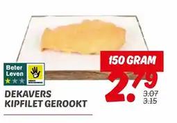 Dekamarkt Dekavers kipfilet gerookt aanbieding