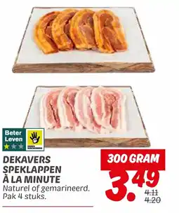 Dekamarkt Dekavers speklappen à la minute aanbieding