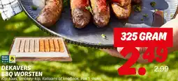 Dekamarkt Dekavers BBQ Worsten aanbieding