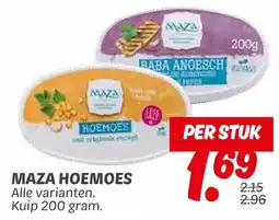 Dekamarkt Maza hoemoes aanbieding