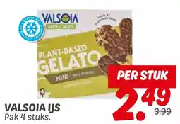 Dekamarkt Valsoia ijs aanbieding