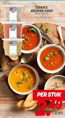 Dekamarkt Deka's keuken soep aanbieding