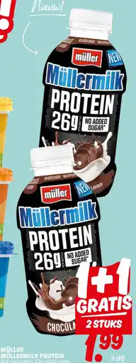 Dekamarkt Müller müllermilk protein aanbieding