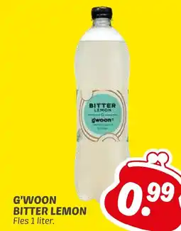 Dekamarkt G'woon bitter lemon aanbieding
