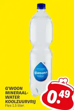Dekamarkt G'woon mineraal water koolzuurvrij aanbieding