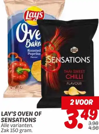 Dekamarkt Lay's oven of sensations aanbieding