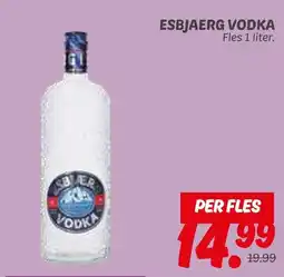 Dekamarkt Esbjaerg vodka aanbieding