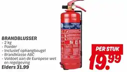 Dekamarkt Brandblusser aanbieding