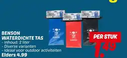 Dekamarkt Benson Waterdichte Tas aanbieding