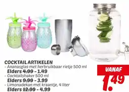 Dekamarkt Cocktail artikelen aanbieding