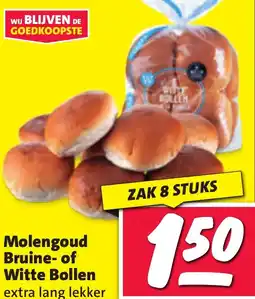Nettorama Molengoud Bruine of Witte Bollen aanbieding