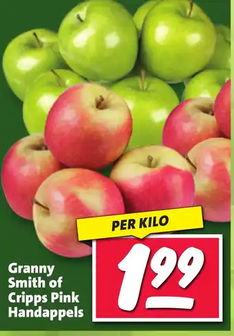 Nettorama Granny Smith of Cripps Pink Handappels aanbieding