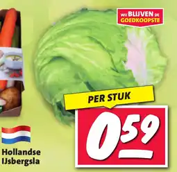 Nettorama Hollandse IJsbergsla aanbieding