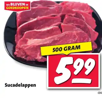 Nettorama Sucadelappen aanbieding