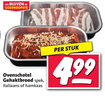 Nettorama Ovenschotel Gehaktbrood aanbieding