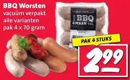 Nettorama BBQ Worsten aanbieding