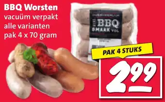 Nettorama BBQ Worsten aanbieding