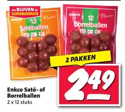 Nettorama Enkco Saté of Borrelballen aanbieding