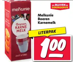 Nettorama Melkunie Boeren Karnemelk aanbieding