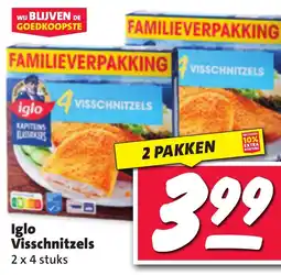 Nettorama Iglo Visschnitzels aanbieding
